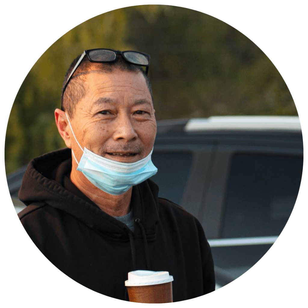 Platte County, Missouri: Resident Jimmy Wong, a Trump supporter, said he was excited to see the hundreds of people waiting to cast their ballots at the Heartland Church of Christ.