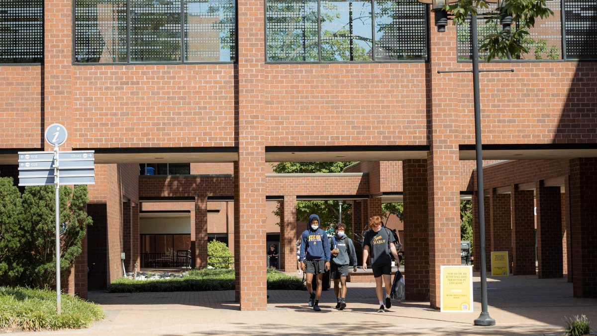 The campus of Johnson County Community College Sept. 16 in Overland Park.