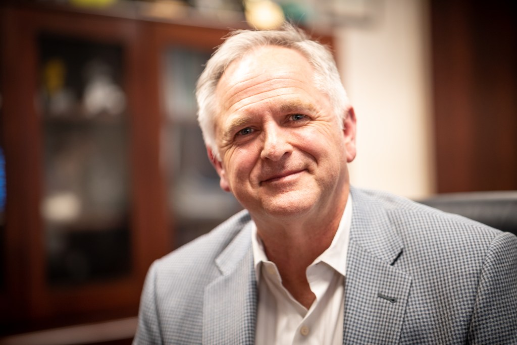 Alphapointe CEO poses for a portrait during an interview about subminimum wages in sheltered workshops.