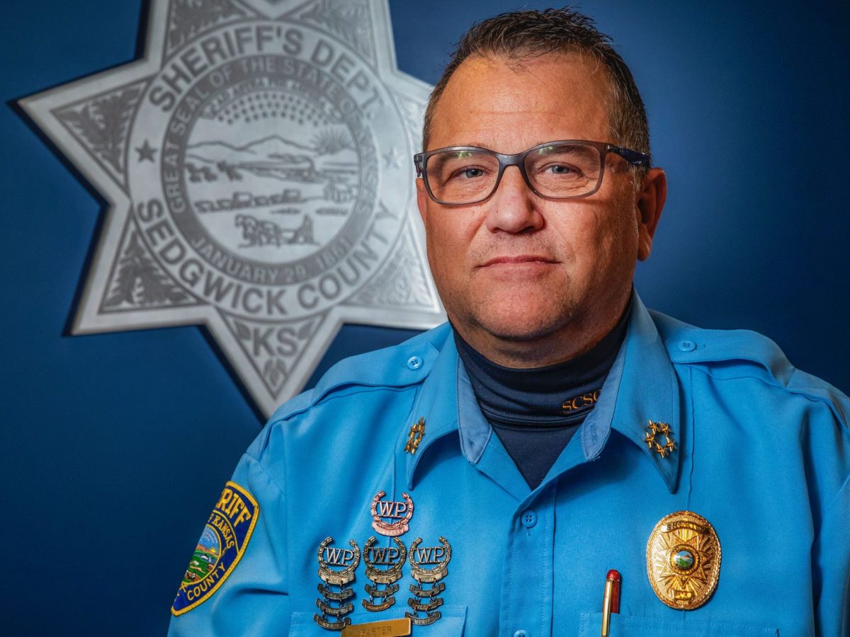 Sheriff Jeff Easter is president of Sedgwick County’s Mental Health and Substance Abuse Coalition, which alongside the county is seeking a new regionalized state mental health hospital in the Wichita area. (Fernando Salazar/The Beacon)