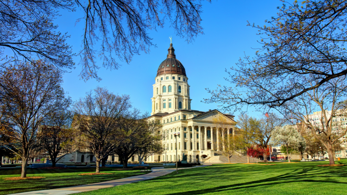 The Kansas State Capitol in Topeka. Kansas legislators have filed dozens more bills related to education since late January.