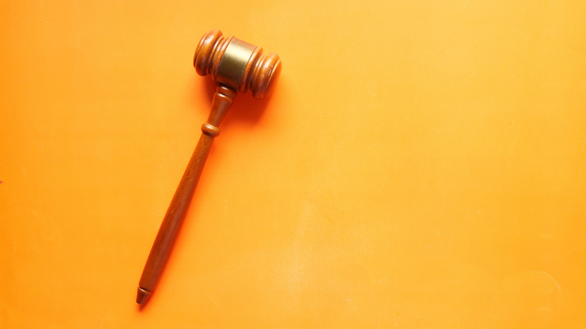 An image of a gavel for a story on Kansas criminal justice bills