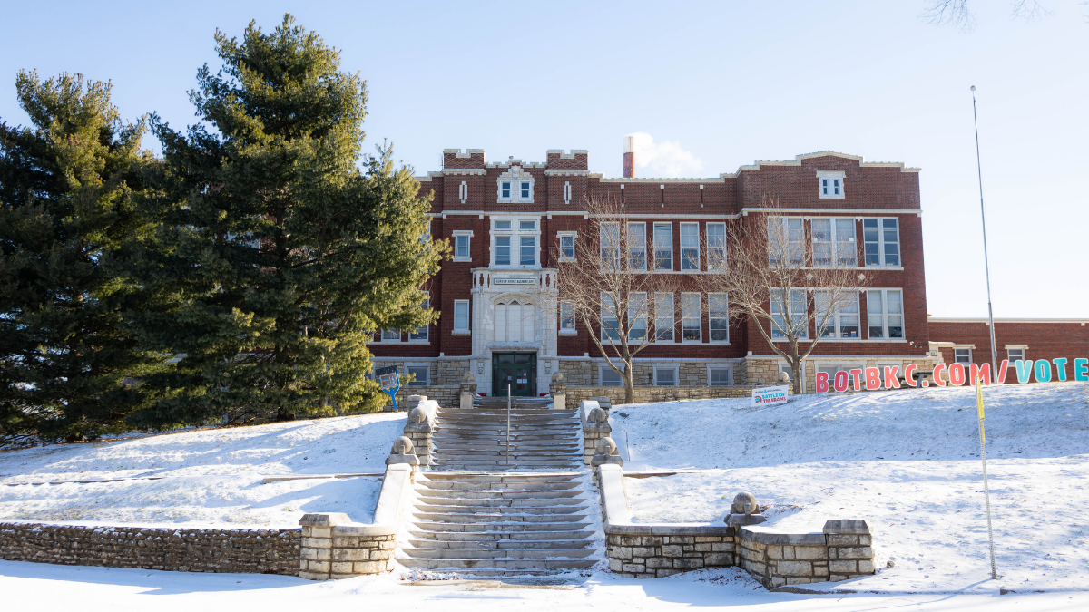 Gordon Parks Elementary School is pictured Jan. 2 in Kansas City. The charter school, previously sponsored by the University of Central Missouri, recently reached a sponsorship agreement with Kansas City Public Schools.