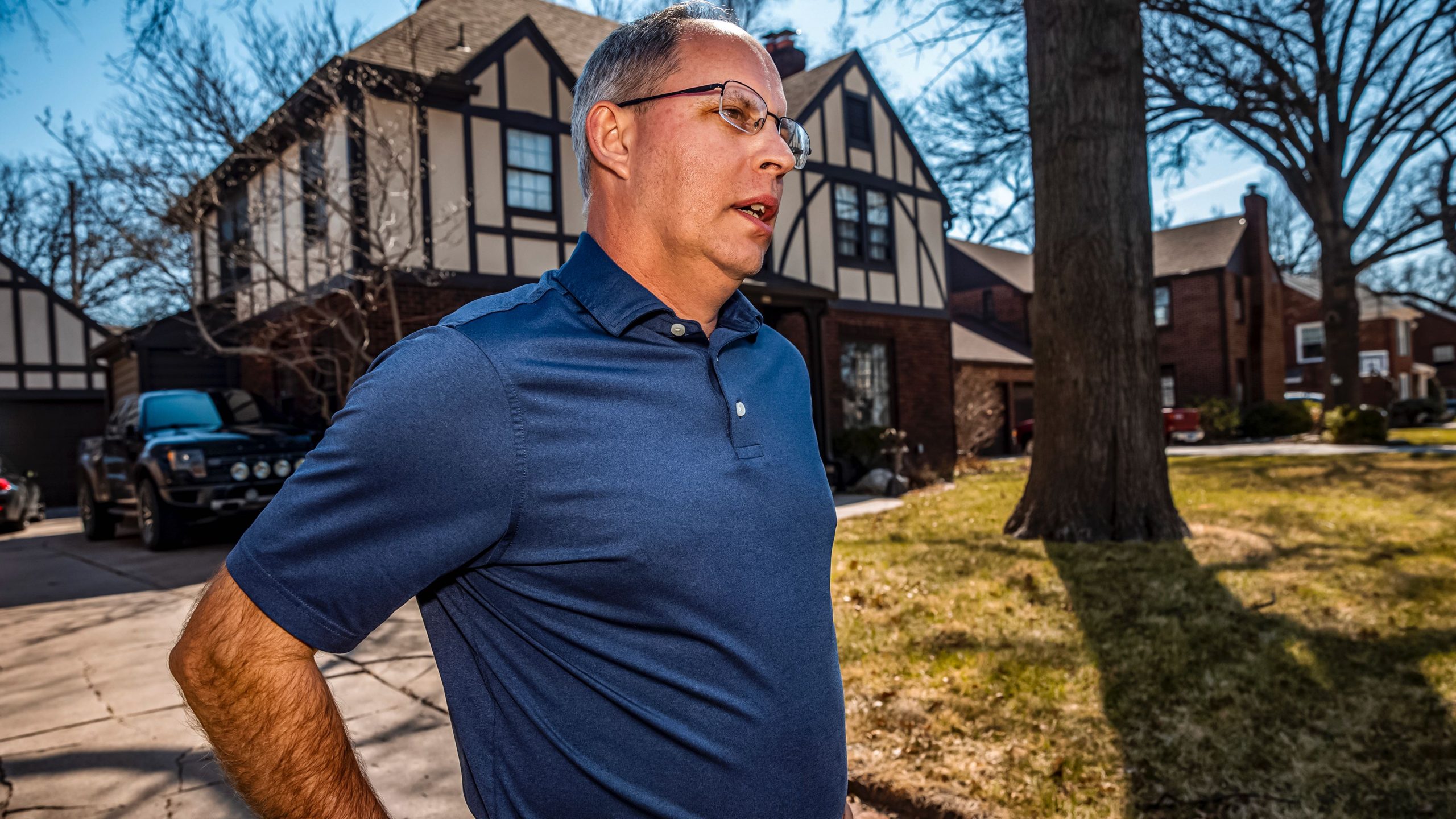 Crown Heights resident Denny Marlin worries that Airbnbs in his neighborhood will make it more difficult for families to find housing there. (Fernando Salazar/The Beacon)