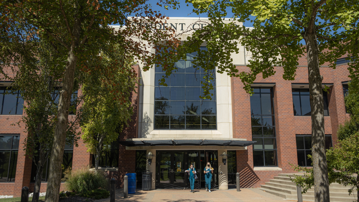 The campus of Johnson County Community College is pictured Sept. 16 in Overland Park. The college had the highest number of Kansas Promise Scholarship recipients in the state.