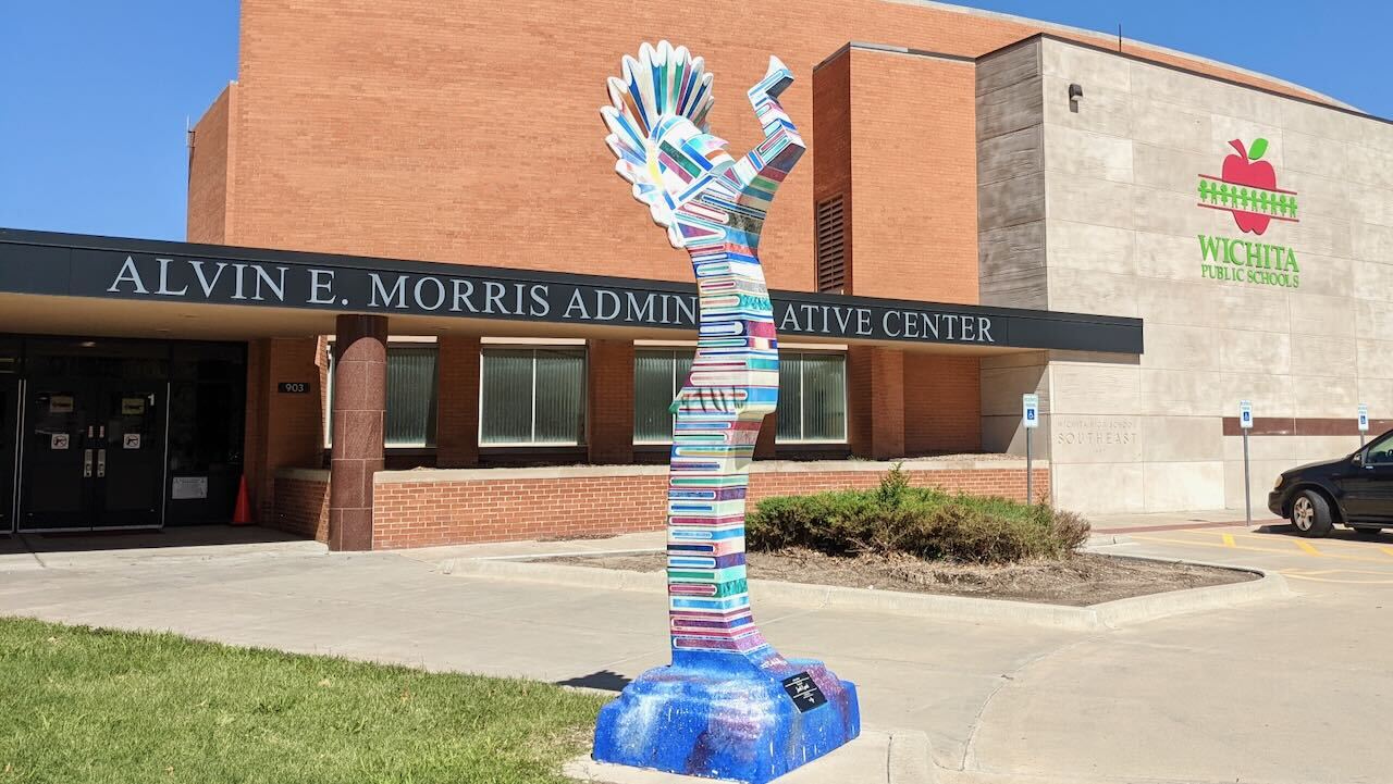 Wichita's Alvin E. Morris building exterior.