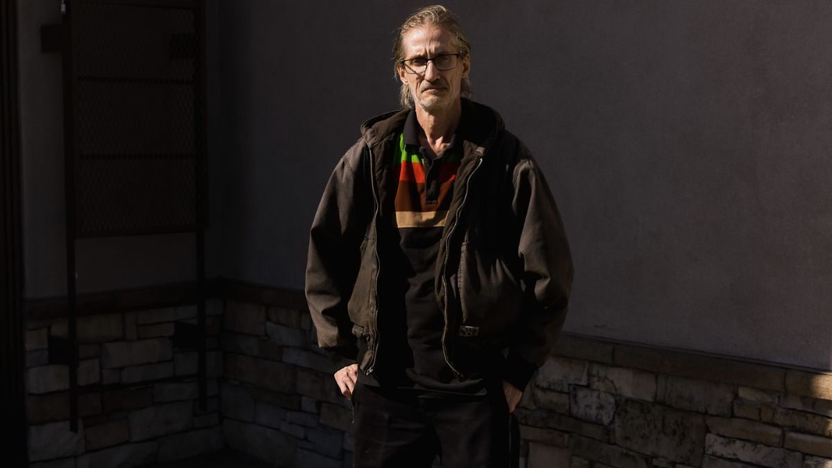 A portrait of Bill Thompson, a member of Stand UP KC.