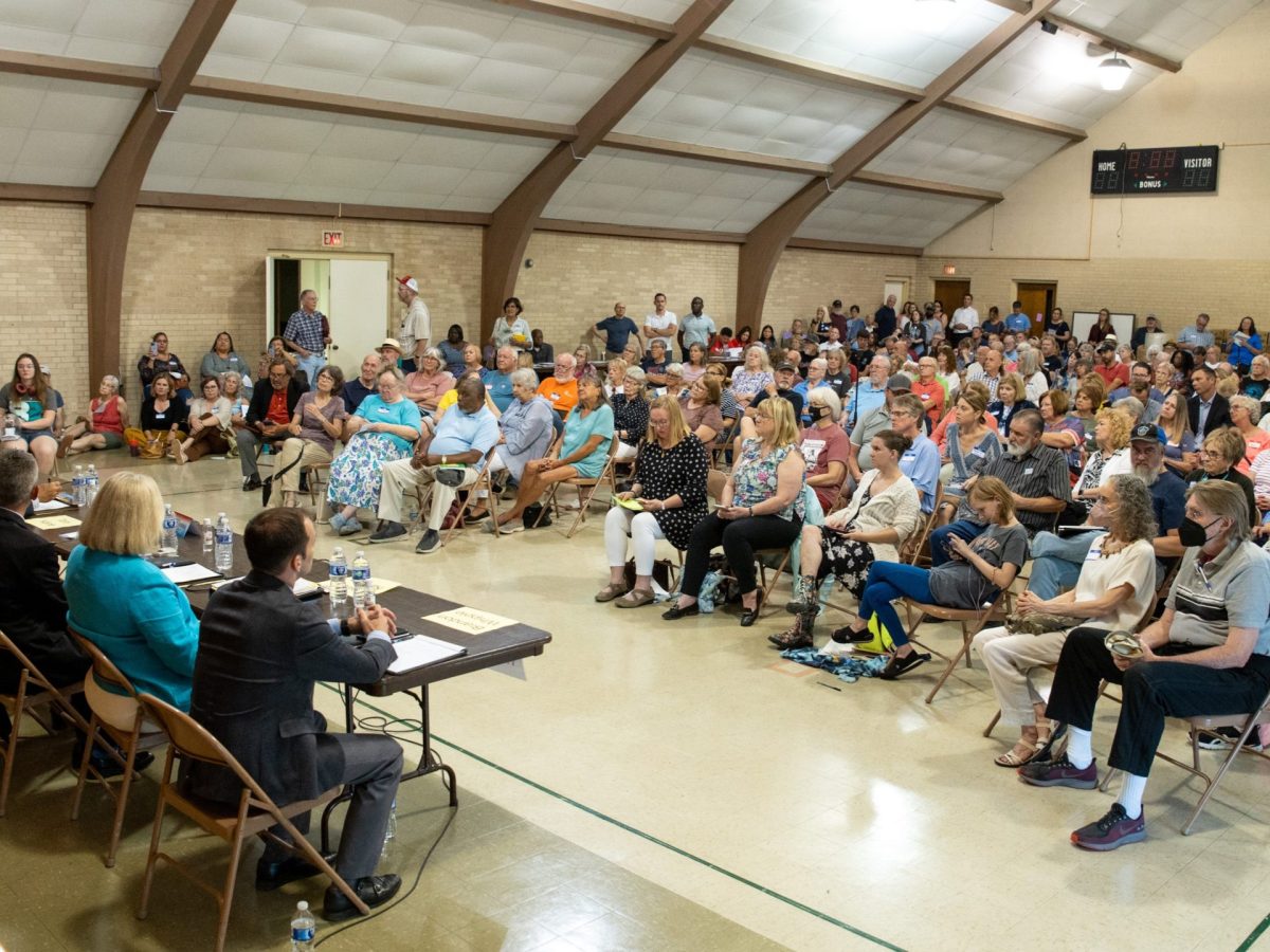 A July 17 forum hosted by Wichita Independent Neighborhoods drew a capacity crowd at Wichita’s Woodland United Methodist Church.