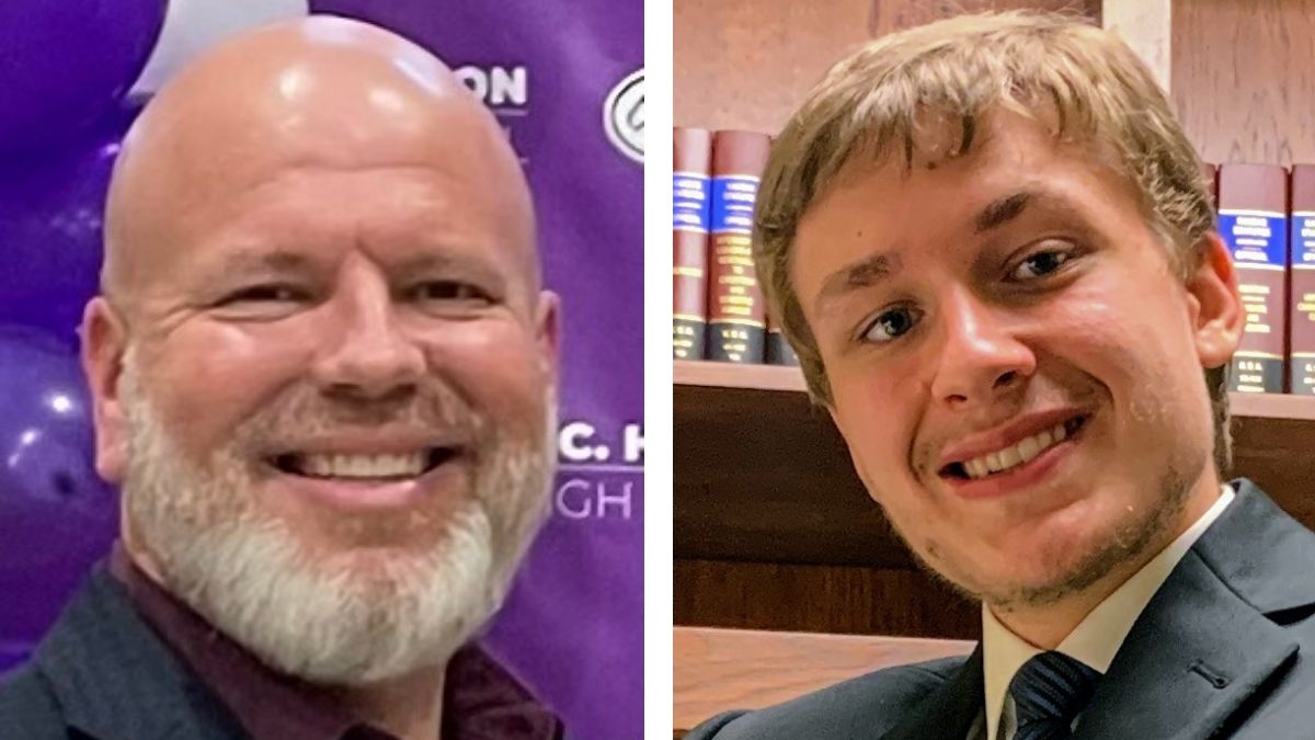 Turner school board candidates Daniel Soptic and Aaron Coleman
