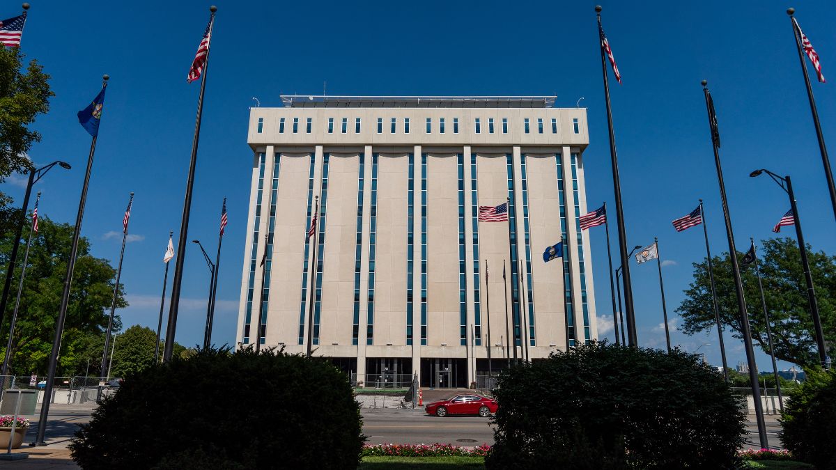 Exterior of Kansas City, Kansas, City Hall