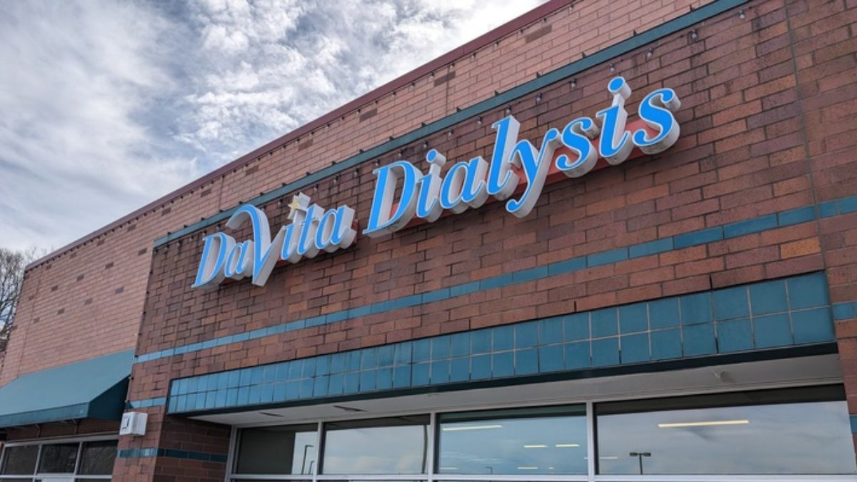 A dialysis storefront.