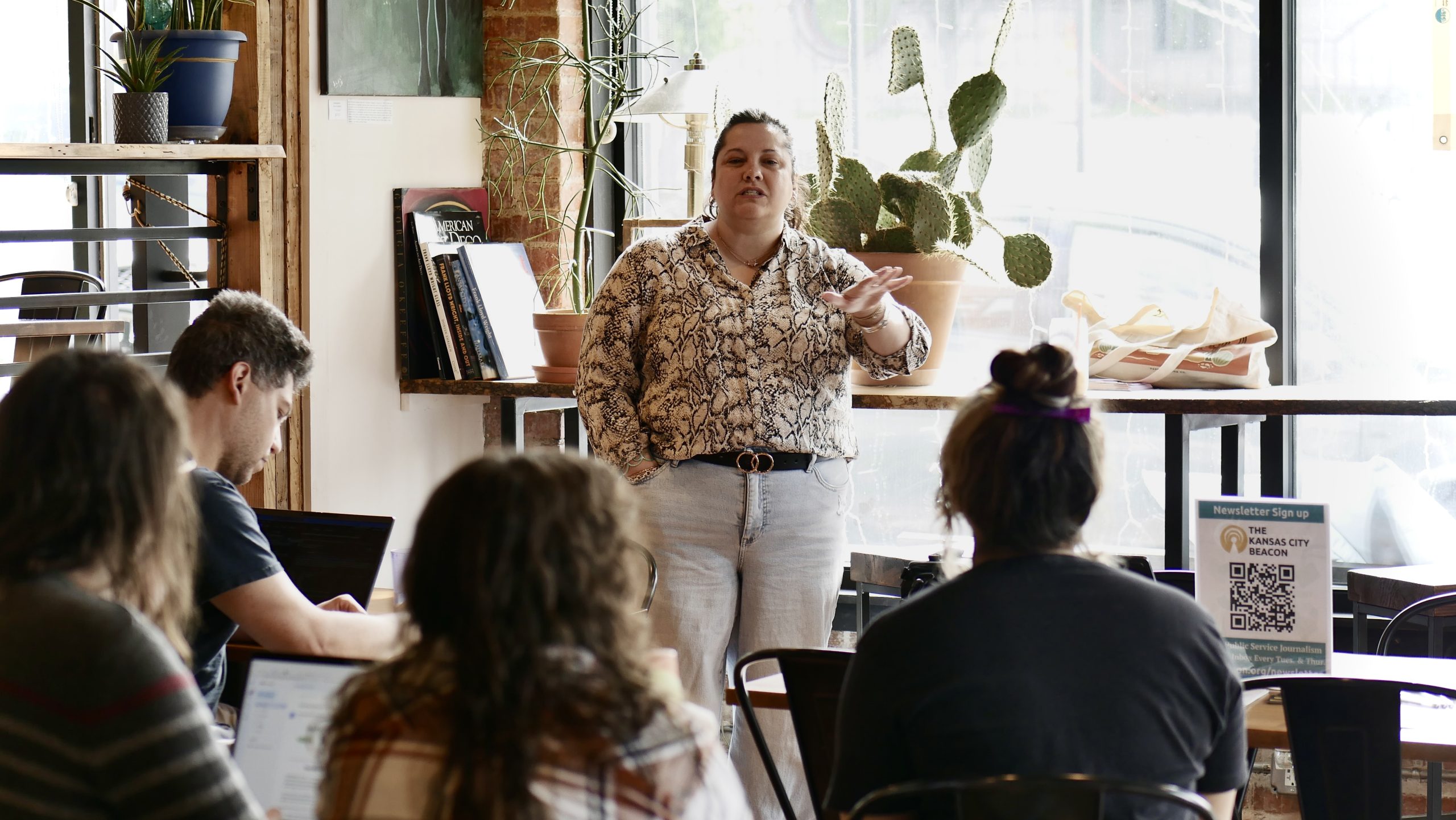 A photo from The Beacon Roast & Report at Core Coffee on May 1. (Danny Soriano/The Beacon)