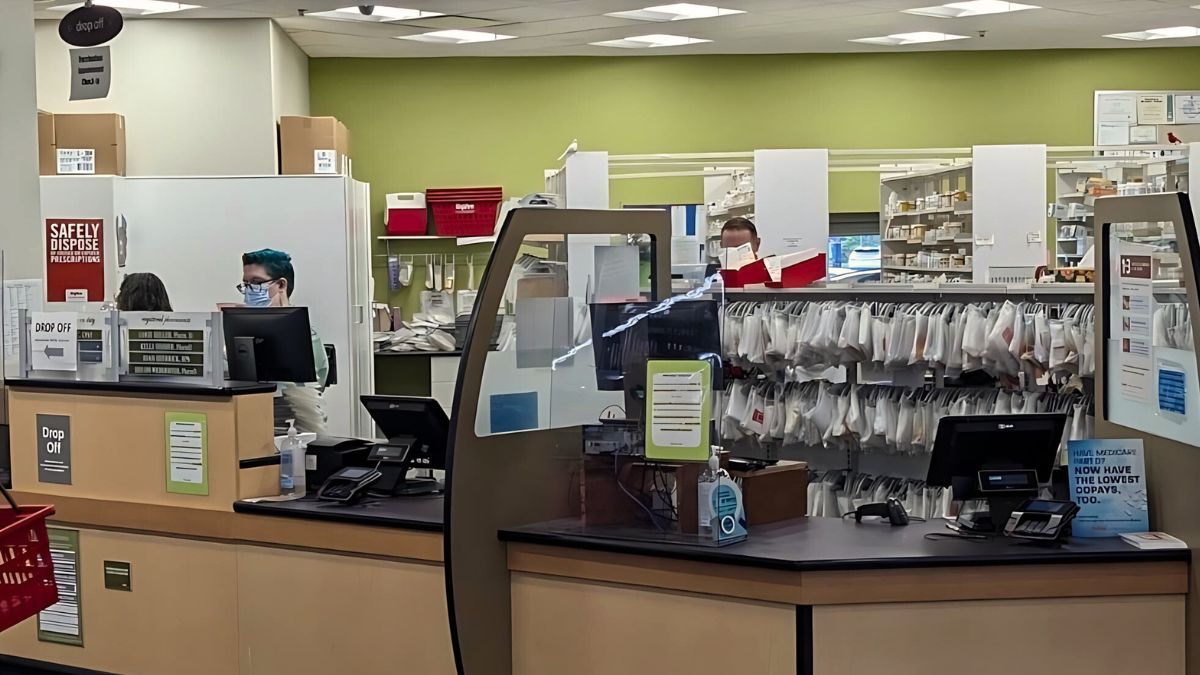 Inside a North Kansas City CVS Pharmacy.