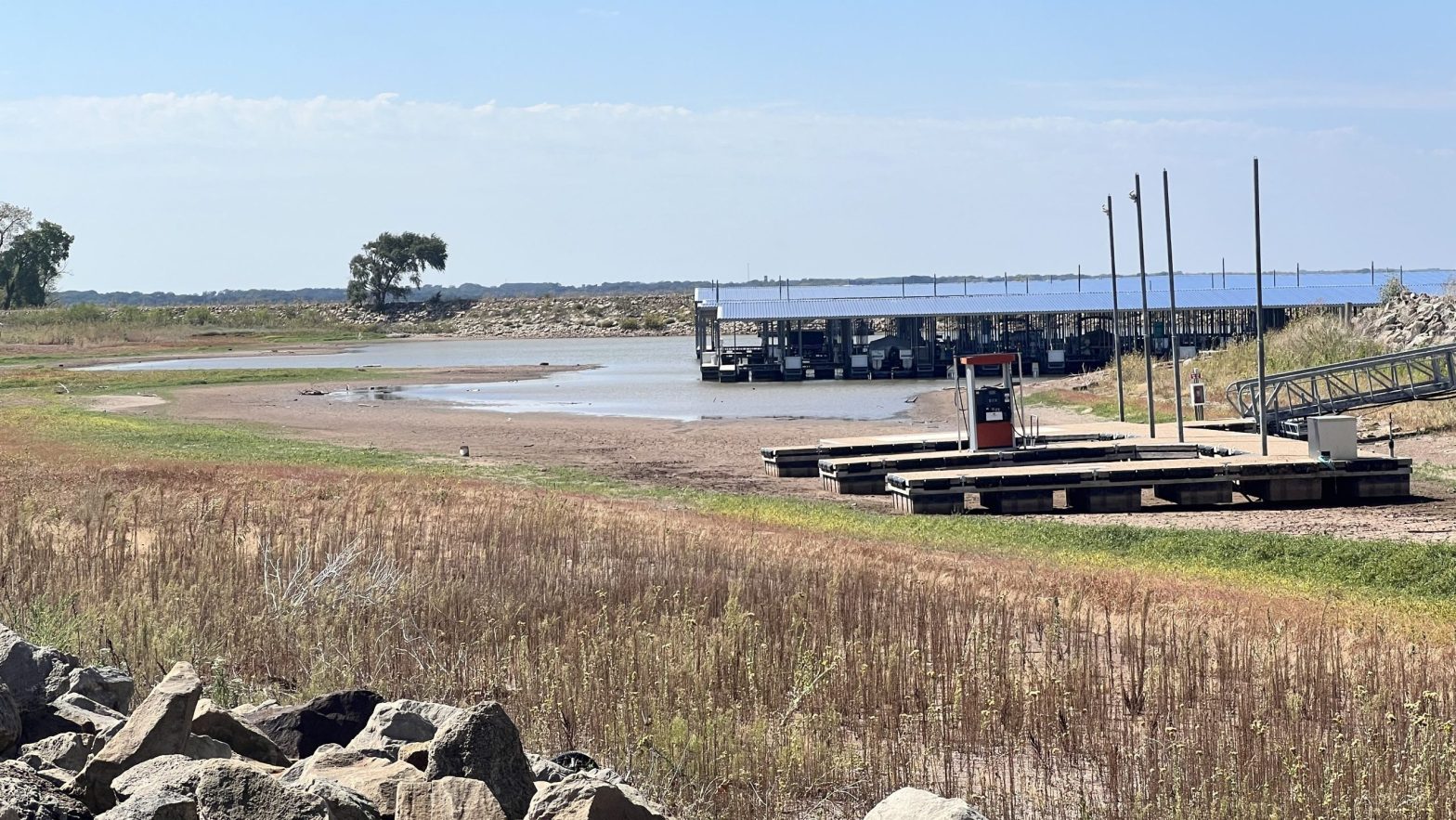 Cheney Lake is drying up. Wichita says the drought plan is working