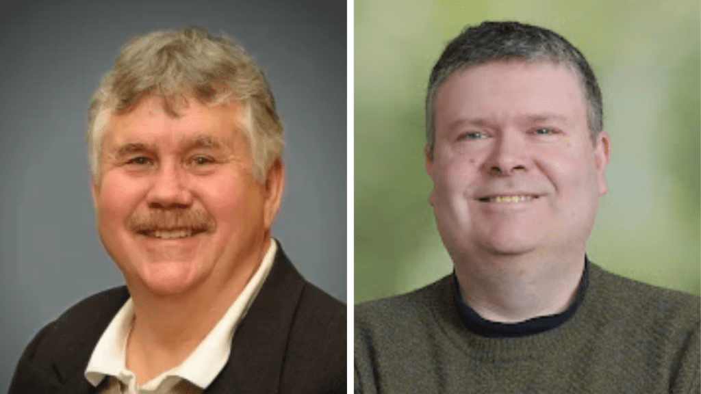 Headshots of Henry Helgerson and Erik Seligman.