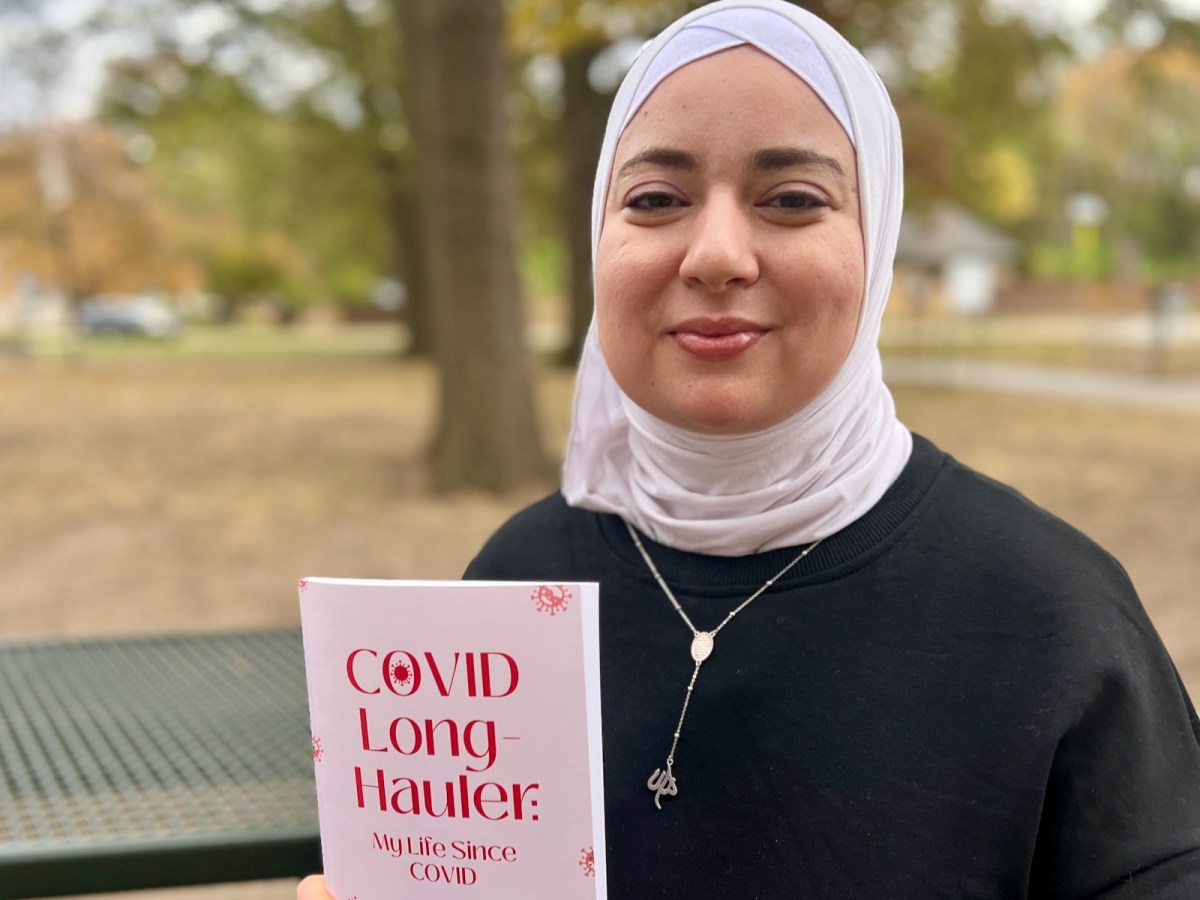 Salam Kabbani, a pharmacist who lives in Overland Park, wrote a book about her struggle with long COVID.