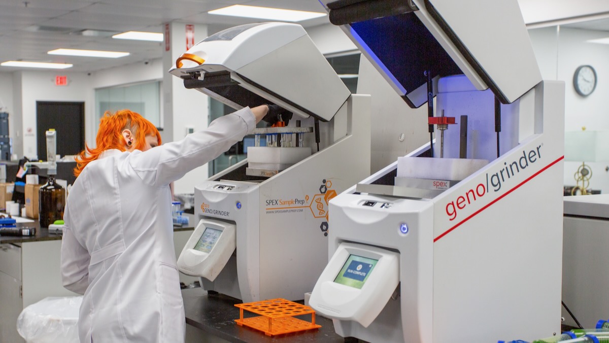 Missouri marijuana regulators require weed sold in the state to meet certain health standards. An employee at Green Precision Analytics, a private lab in Kansas City, tests products. cannabis is legal in missouri