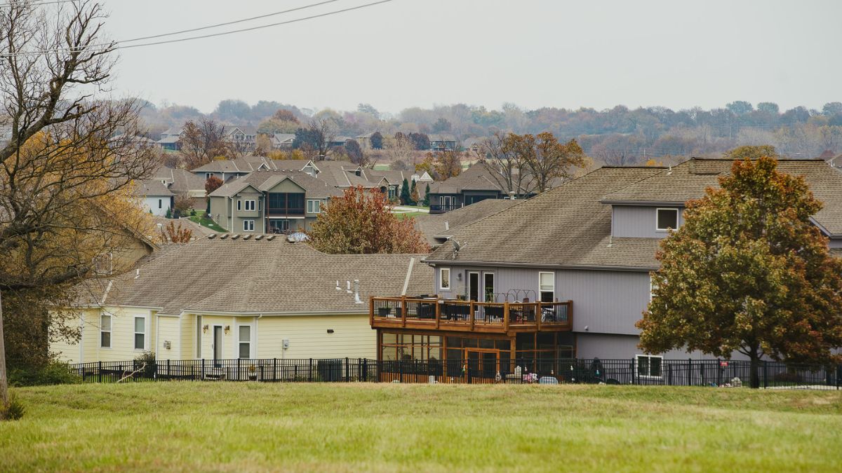 A residential community in southern Kansas City