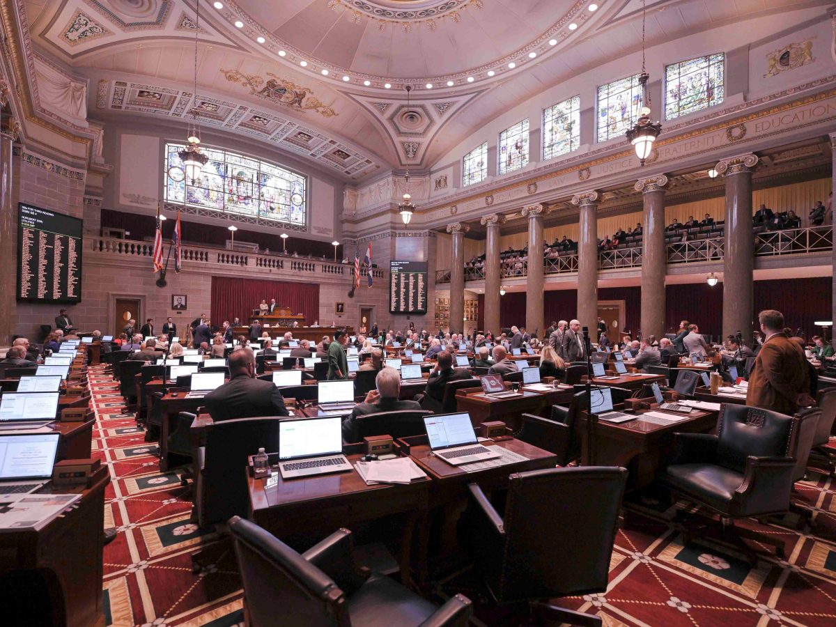 A session of the Missouri House of Representatives.