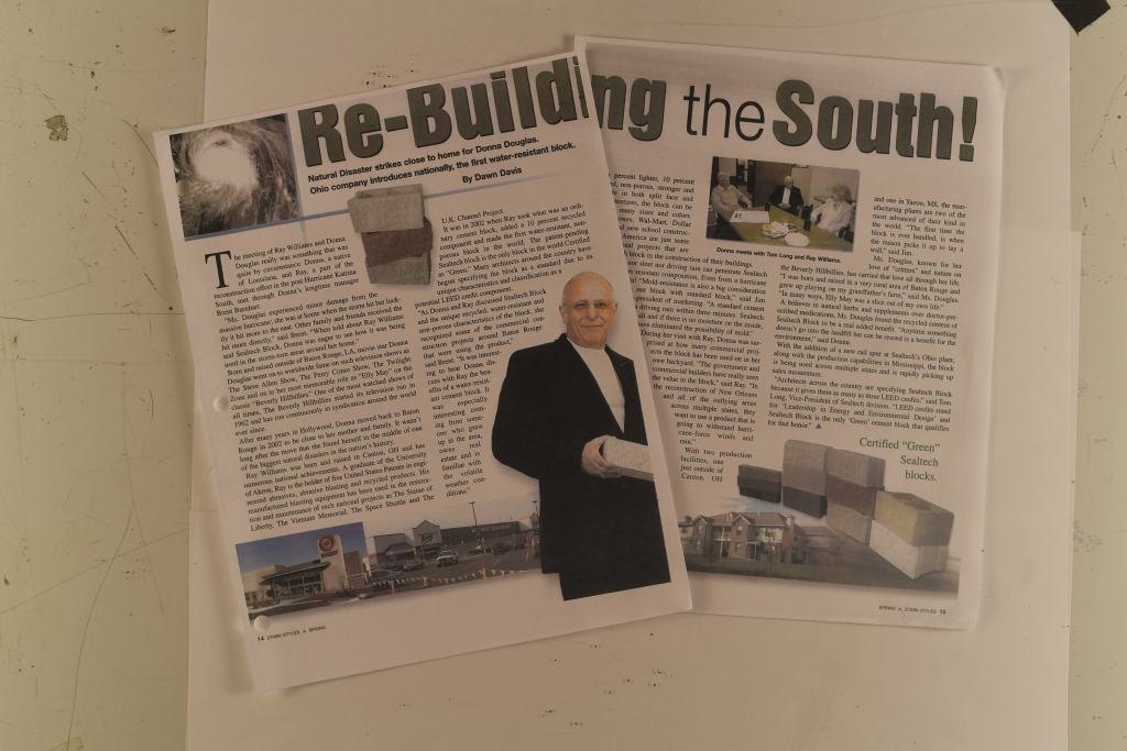 Two pages of a magazine article.