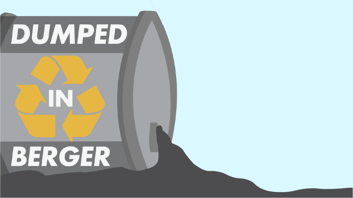 Dumped in Berger graphic