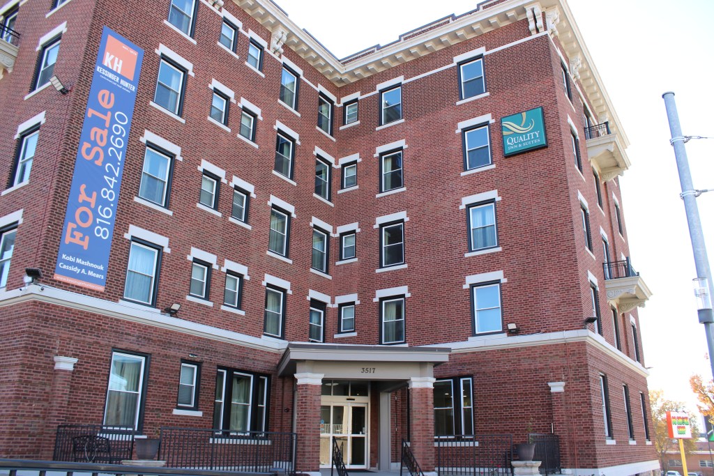 The former Quality Inn at 35th and Main streets in Kansas City.