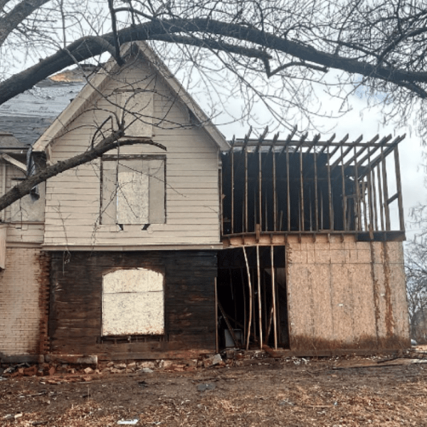 Unified Government commission recommends demolition of two fire-damaged buildings