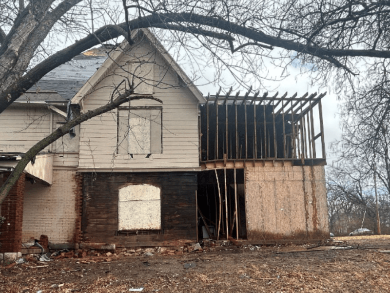 Unified Government commission recommends demolition of two fire-damaged buildings