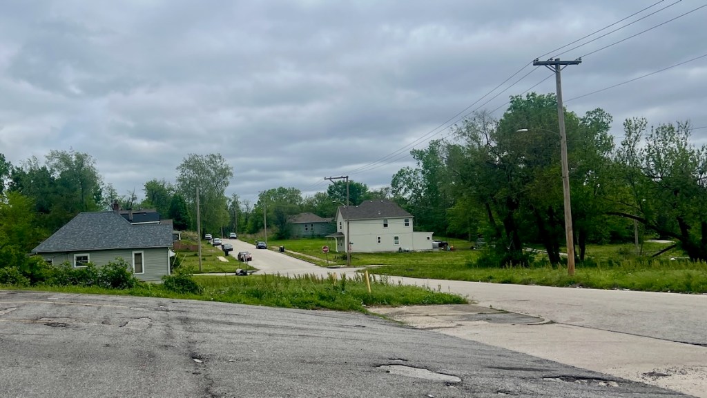 North Seventh Street Trafficway in northeast Kansas City, Kansas.