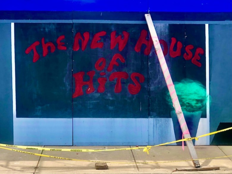 Developers rehabbing the historic House of Hits building at 18th and Vine in Kansas City, Missouri, say the loss of historic preservation funding is one reason they face a funding gap. (Flatland)