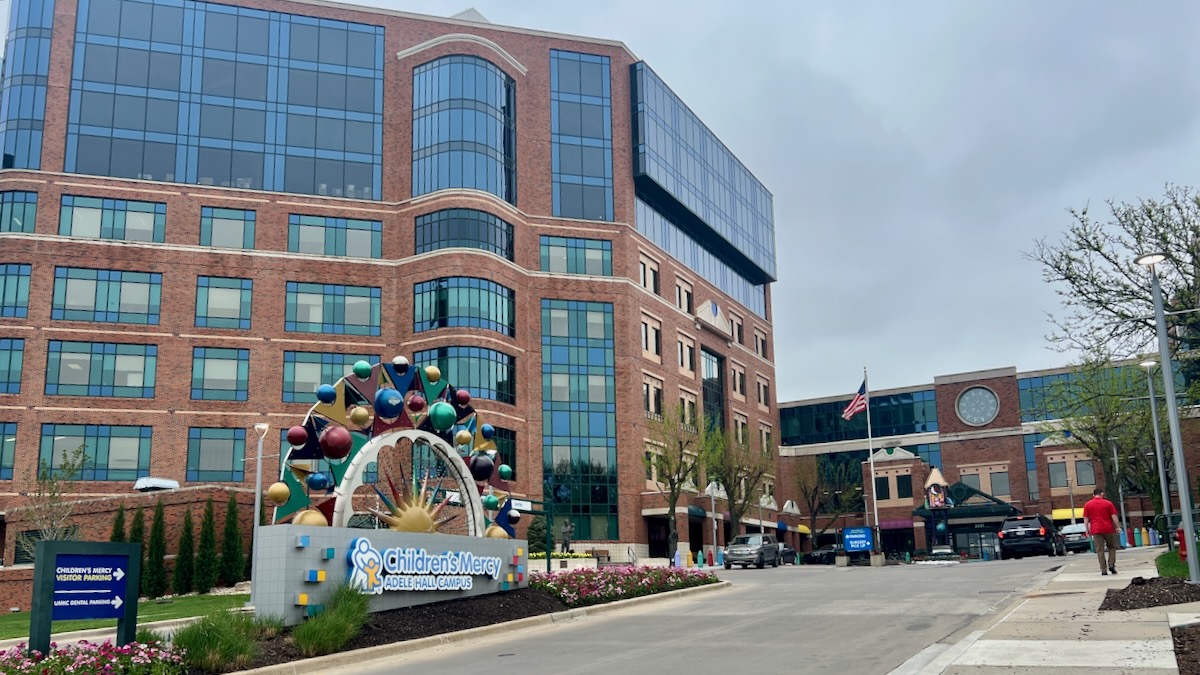 Children's Mercy Hospital's Adele Hall campus near Gillham Road.