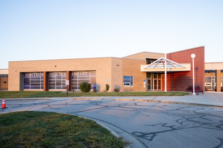 A photo of Hawthorn Hill Elementary School