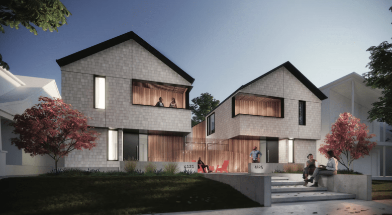 Developing affordable housing is one way Teachers Like Me aims to recruit and retain Black public school teachers Kansas City area. The rendering above shows prototypes for future housing. (teacherslikeme.org)